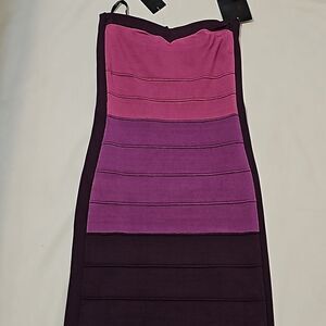 - Bebe Purple Bodycon Dress size small